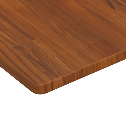 Badkamer Wandschap Staal En Massief Eikenhout 1 50 x 50 x 2.5 cm Donkerbruin en zwart