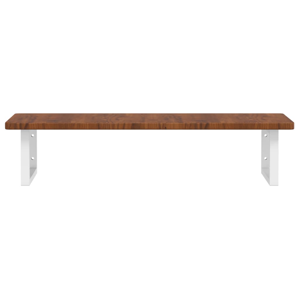Badkamer Wandschap Staal En Massief Eikenhout 1