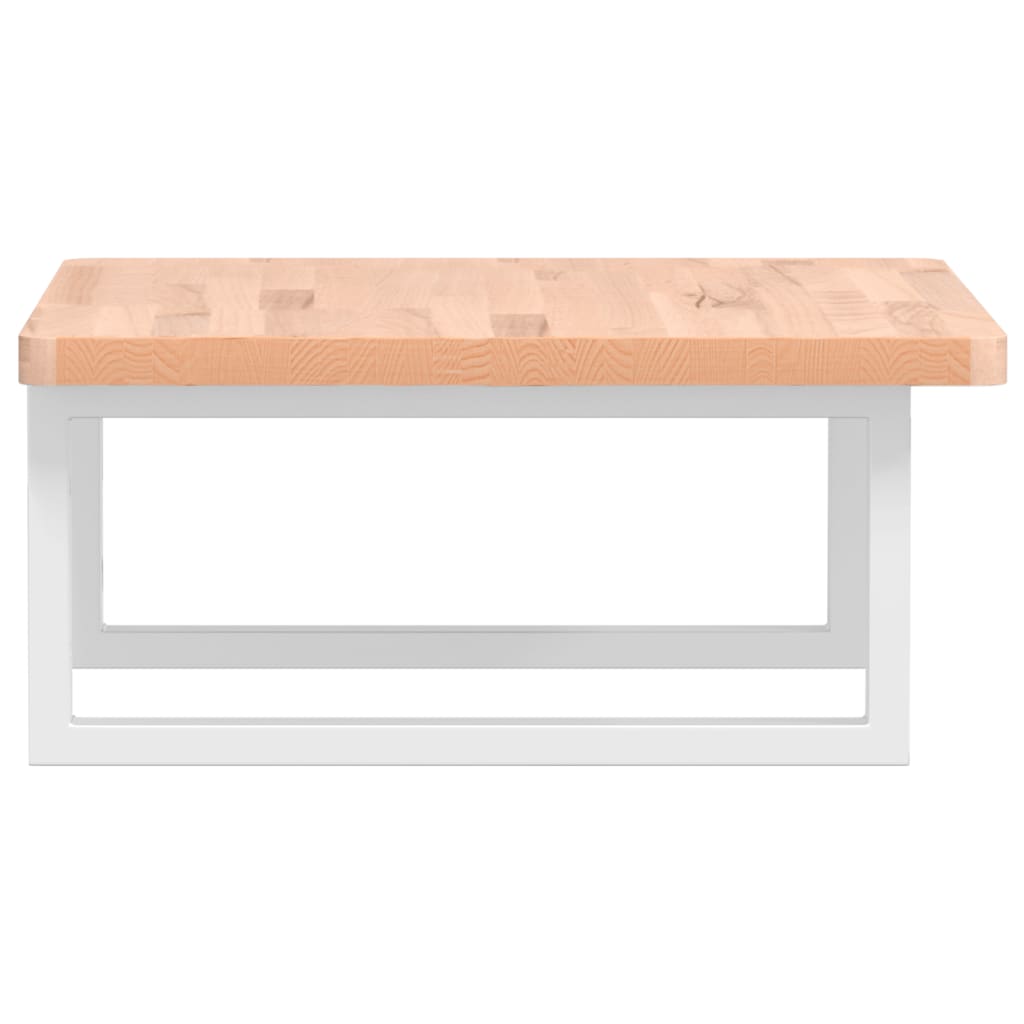 Badkamer Wandschap Staal En Massief Beukenhout 1