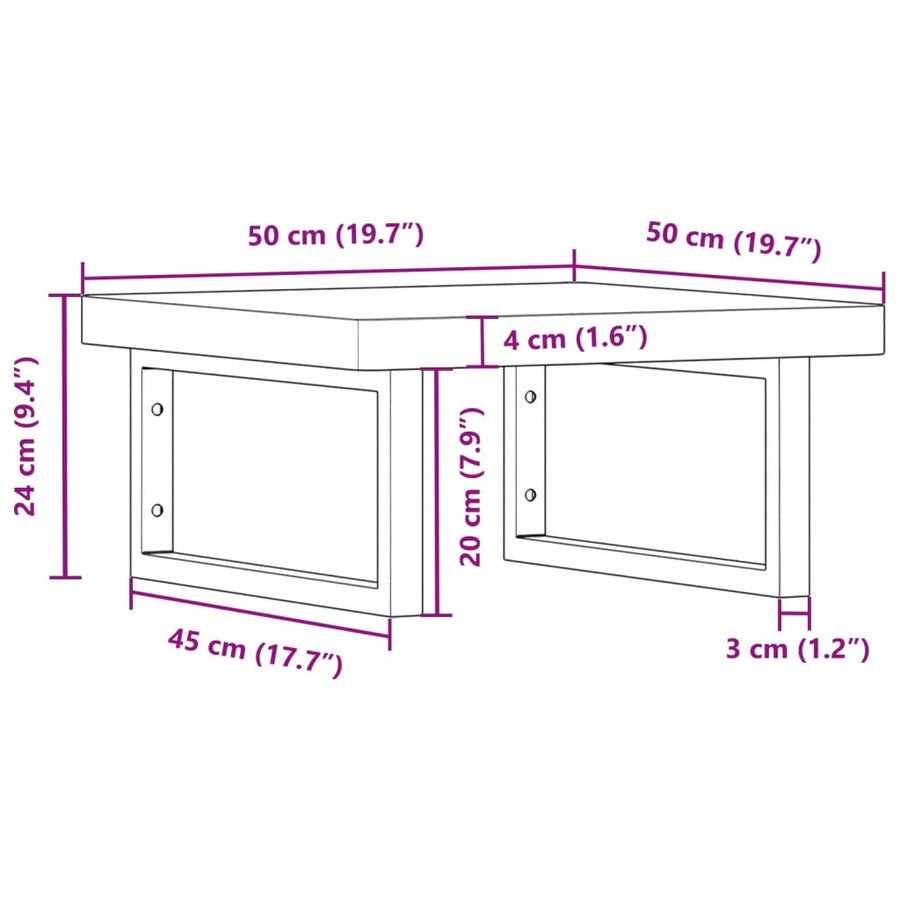 Badkamer Wandschap Staal En Massief Beukenhout 1