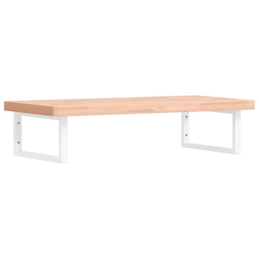 Badkamer Wandschap Staal En Massief Beukenhout 1