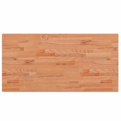 Badkamer wandschap staal en massief beukenhout