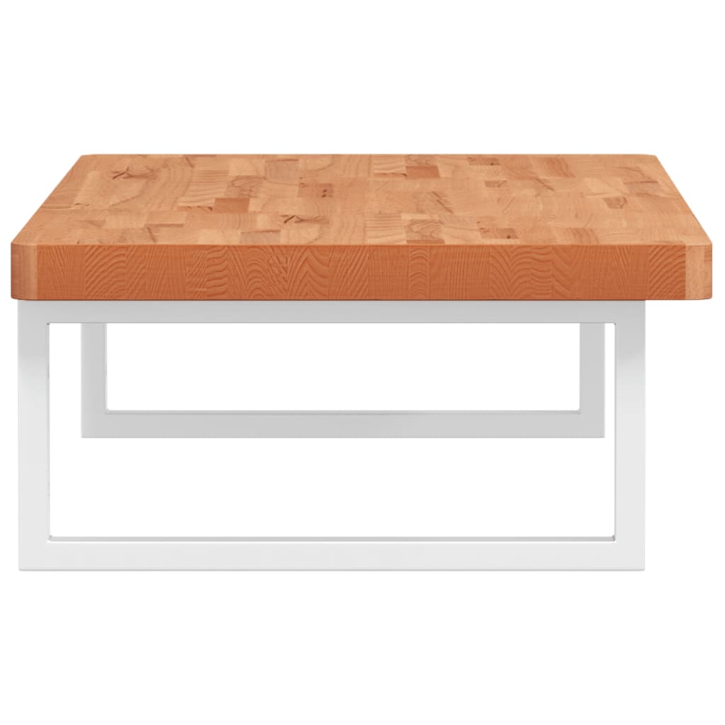Badkamer Wandschap Staal En Massief Beukenhout 1