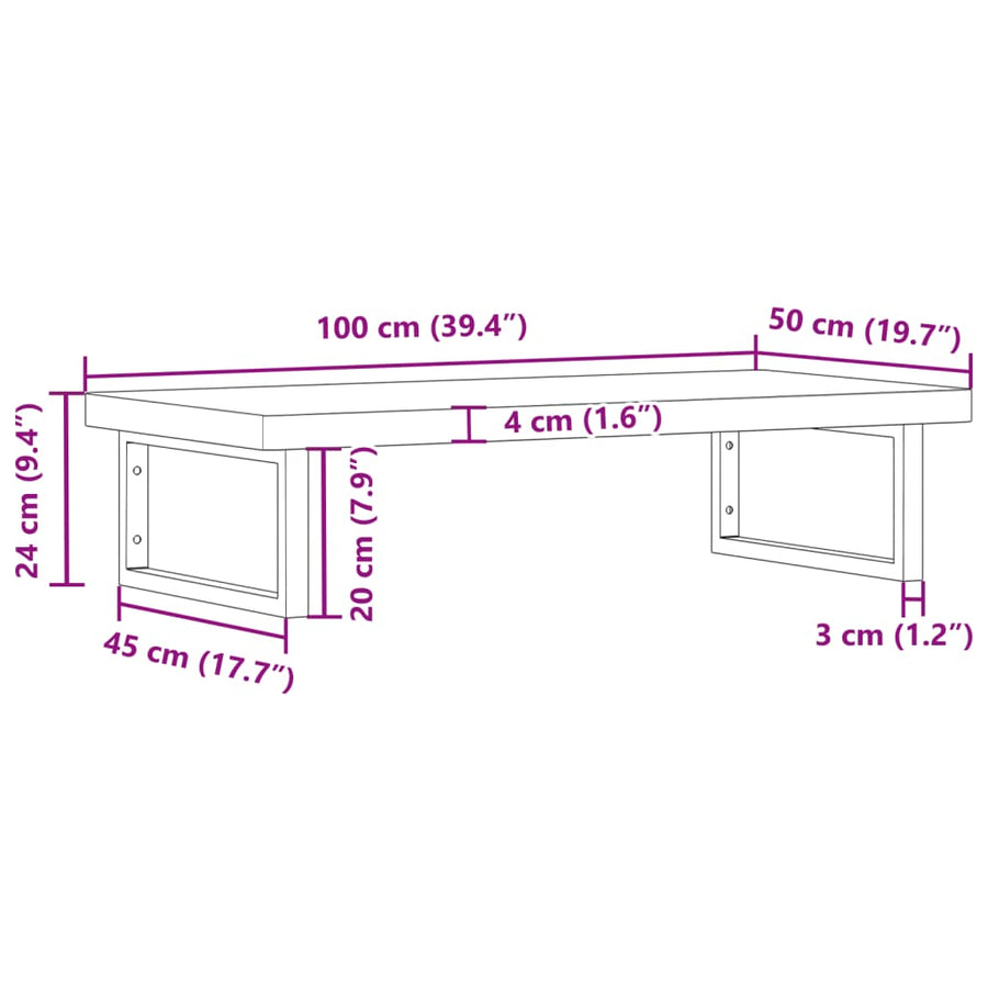 Badkamer Wandschap Staal En Massief Beukenhout 1