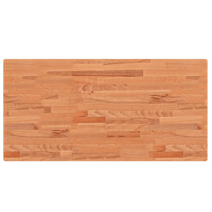 Badkamer wandschap staal en massief beukenhout