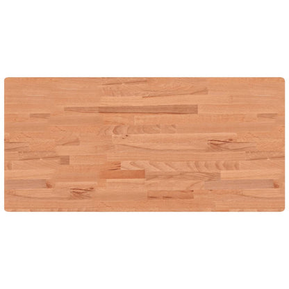 Badkamer wandschap staal en massief beukenhout