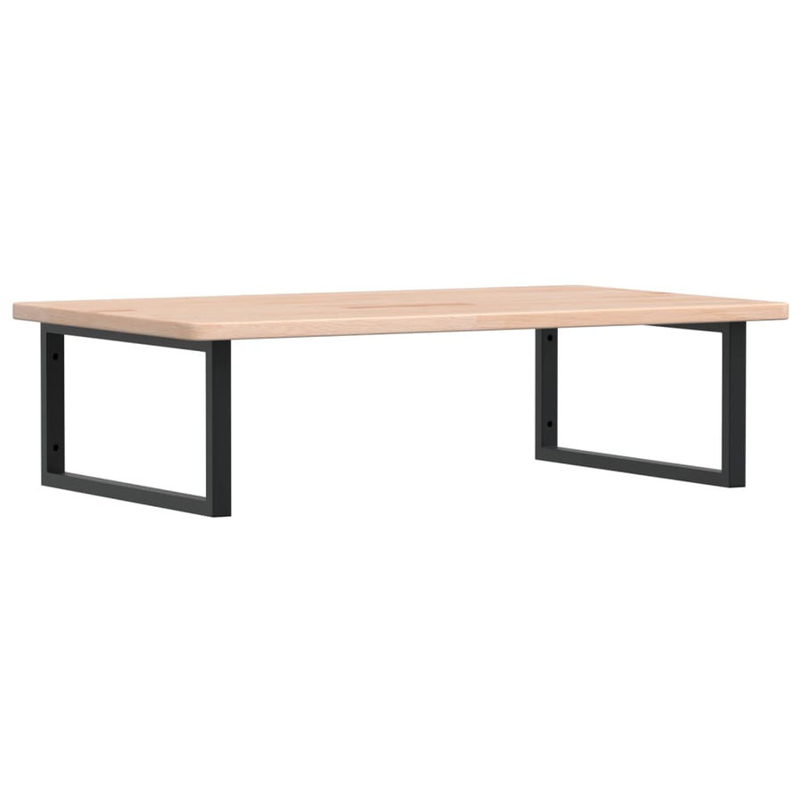 Badkamer wandschap staal en massief eikenhout