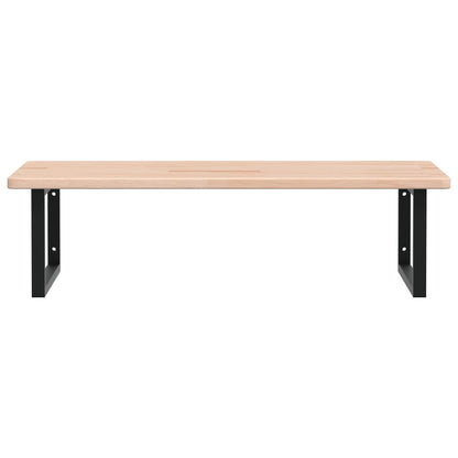 Badkamer Wandschap Staal En Massief Eikenhout