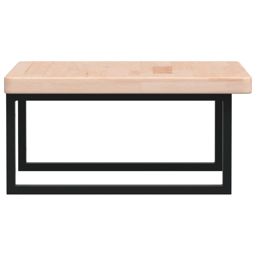 Badkamer Wandschap Staal En Massief Eikenhout