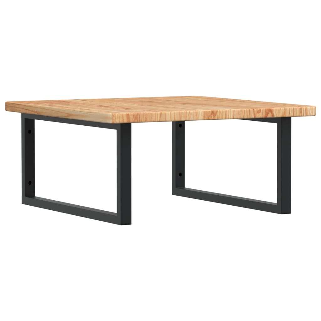 Badkamer Wandschap Staal En Massief Eikenhout