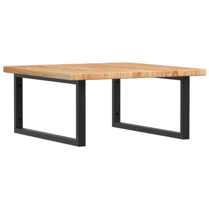 Badkamer Wandschap Staal En Massief Eikenhout