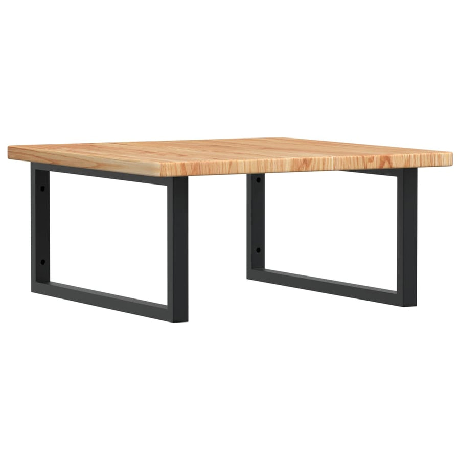 Badkamer Wandschap Staal En Massief Eikenhout