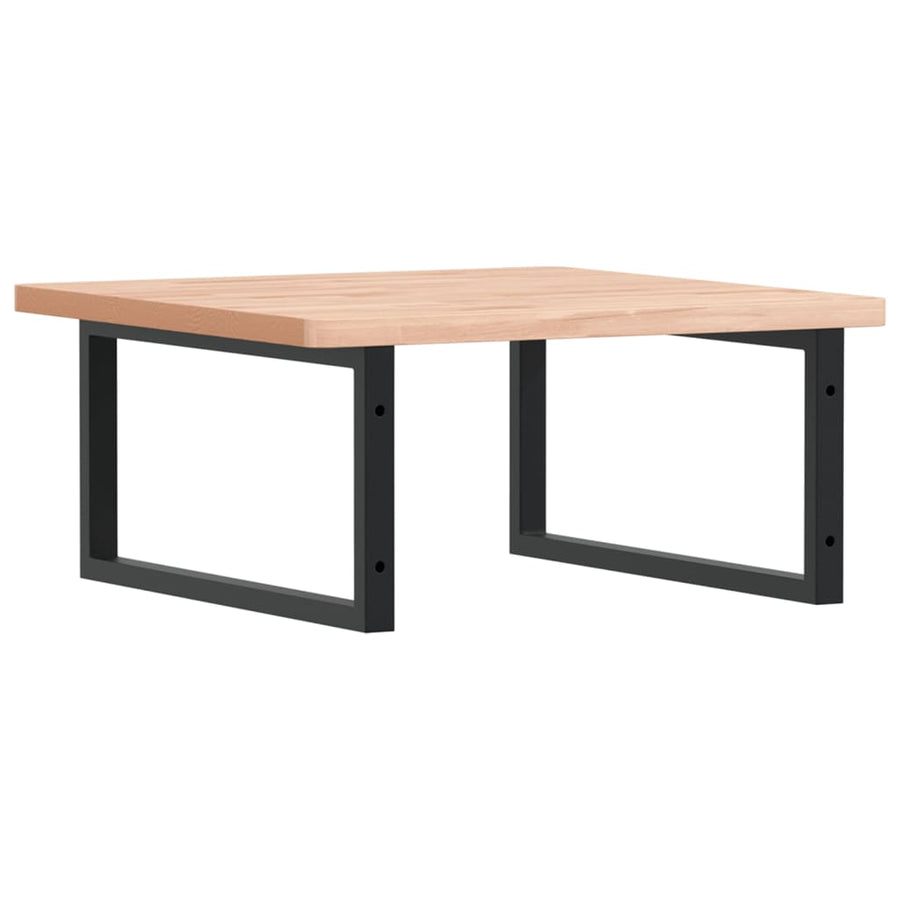 Badkamer Wandschap Staal En Massief Beukenhout Eiken En Wit