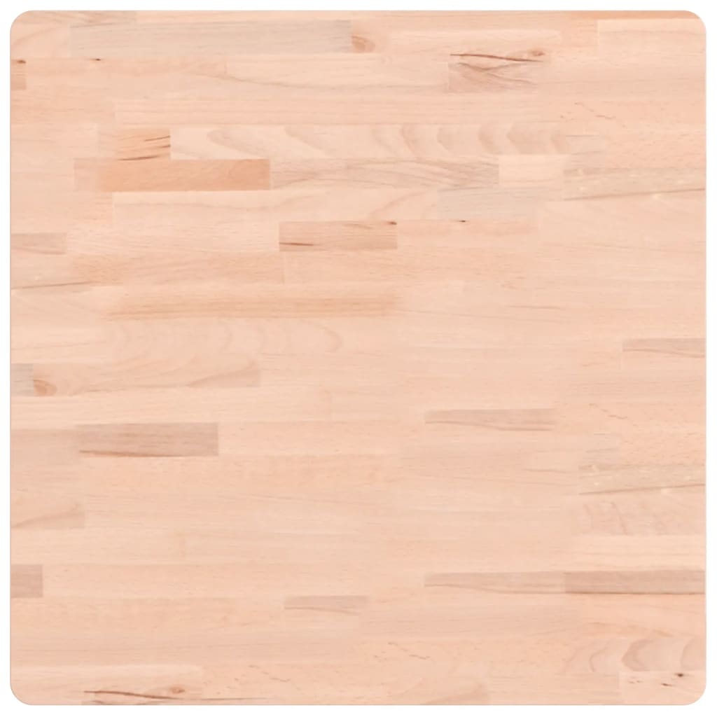 Badkamer Wandschap Staal En Massief Beukenhout 1 60 x 60 x 2.5 cm Bruin en zwart