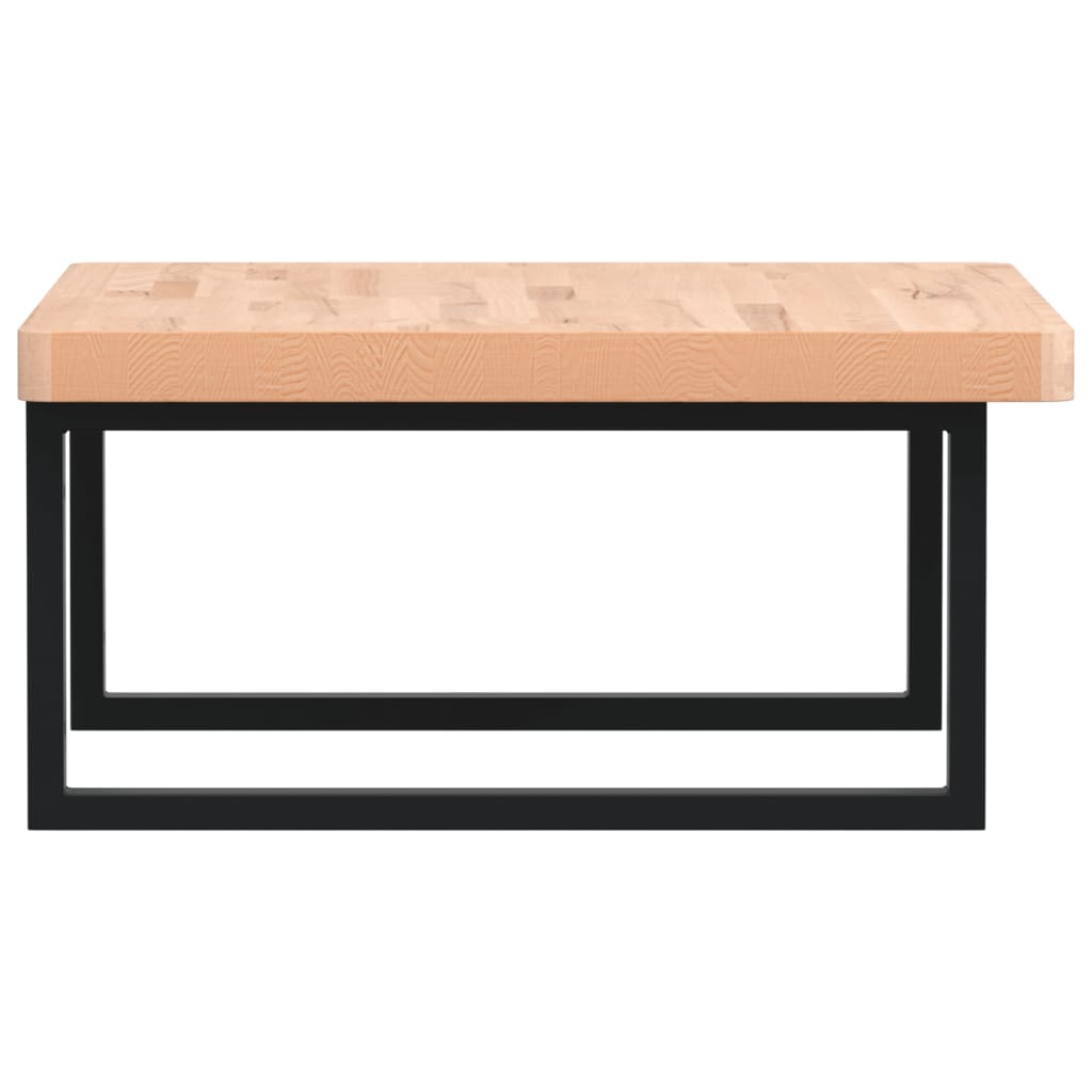 Badkamer Wandschap Staal En Massief Beukenhout