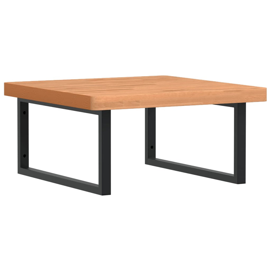 Badkamer Wandschap Staal En Massief Beukenhout