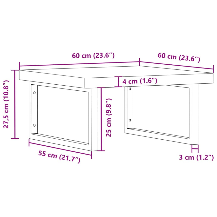 Badkamer Wandschap Staal En Massief Beukenhout