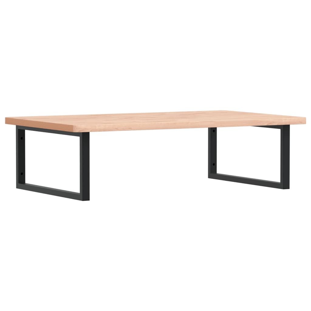 Badkamer Wandschap Staal En Massief Beukenhout