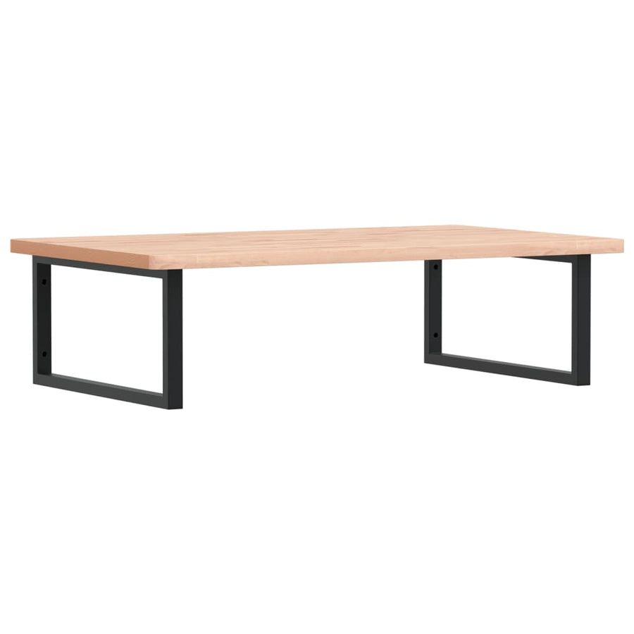 Badkamer Wandschap Staal En Massief Beukenhout