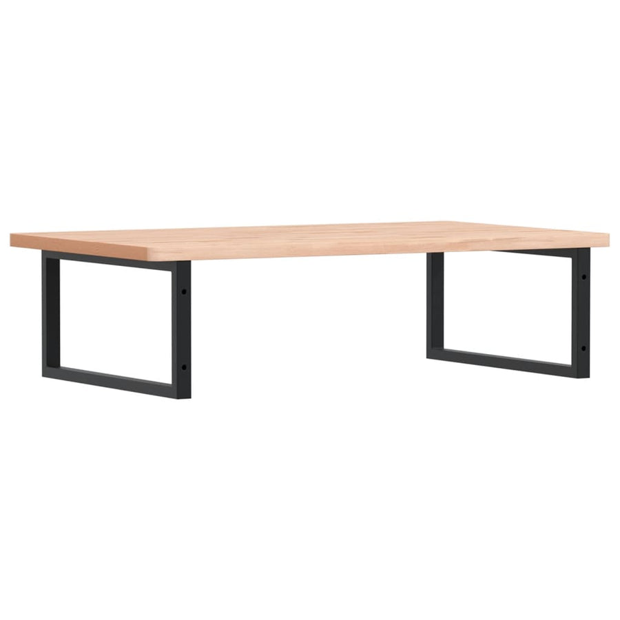 Badkamer Wandschap Staal En Massief Beukenhout