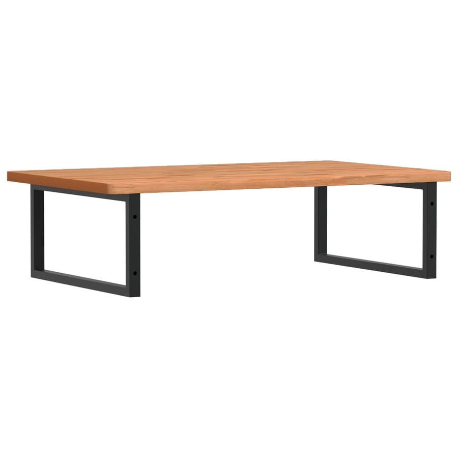 Badkamer Wandschap Staal En Massief Beukenhout