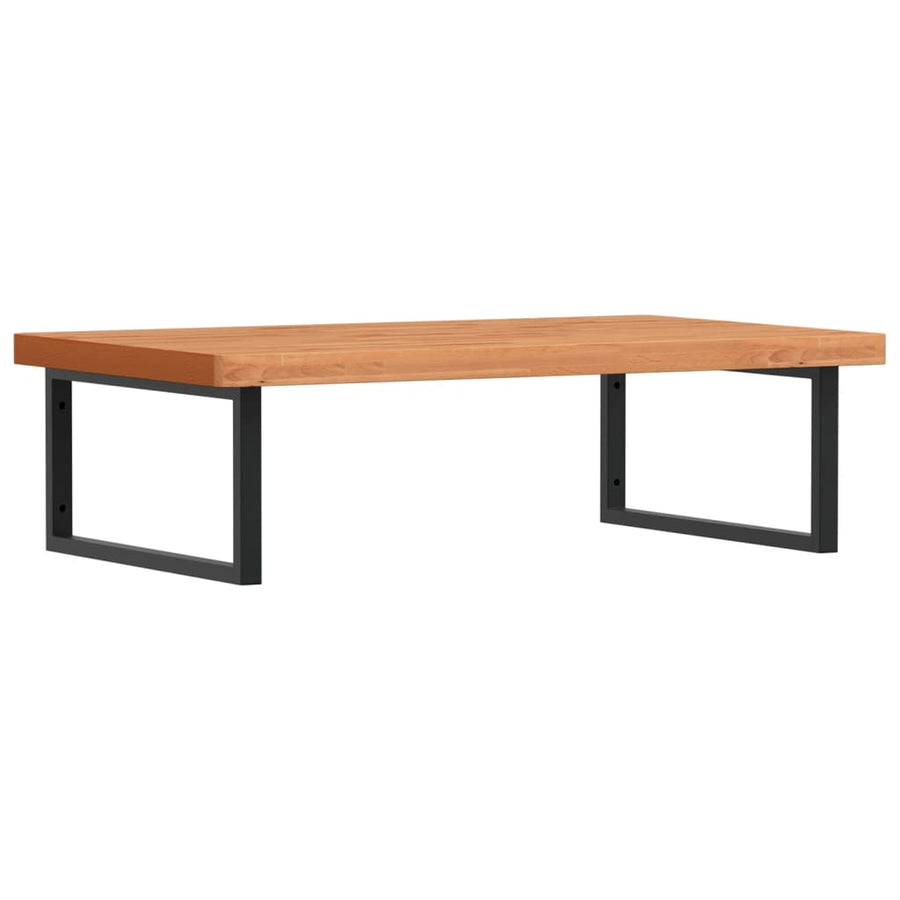 Badkamer Wandschap Staal En Massief Beukenhout