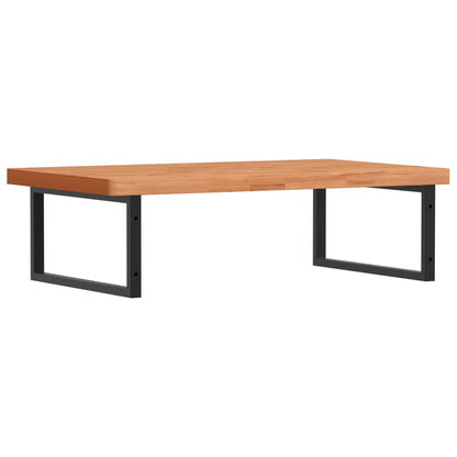Badkamer Wandschap Staal En Massief Beukenhout