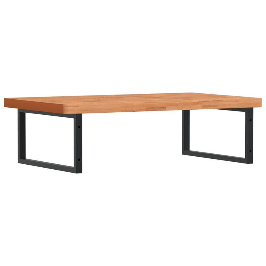 Badkamer Wandschap Staal En Massief Beukenhout