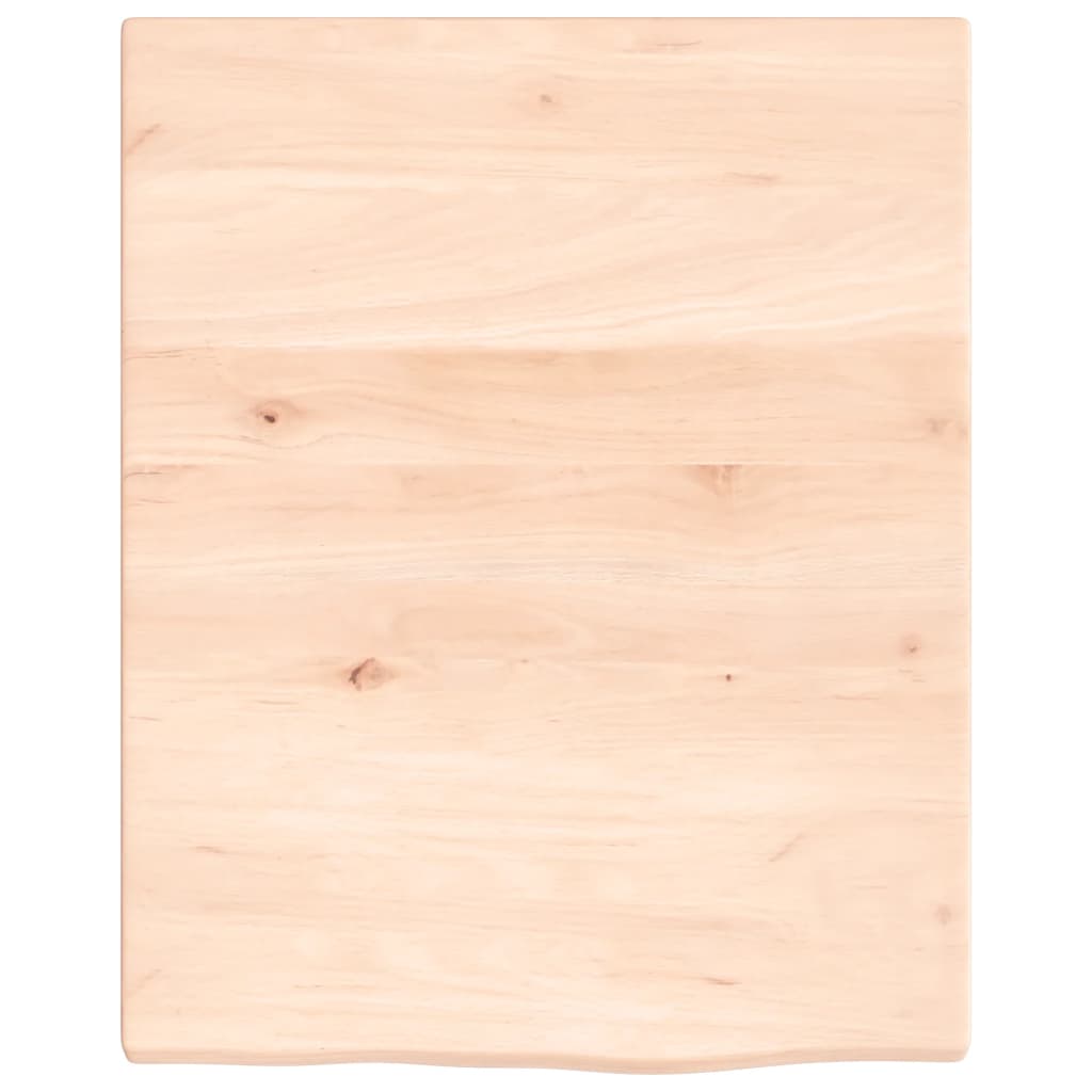Badkamer wandschap staal en massief eikenhout