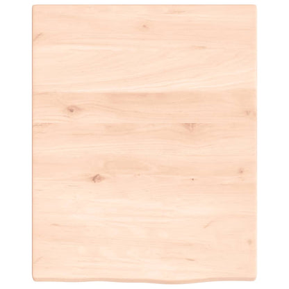 Badkamer wandschap staal en massief eikenhout