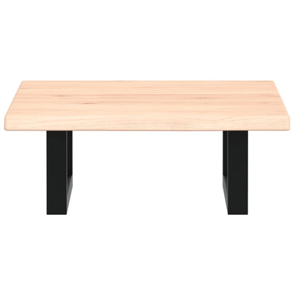 Badkamer wandschap staal en massief eikenhout