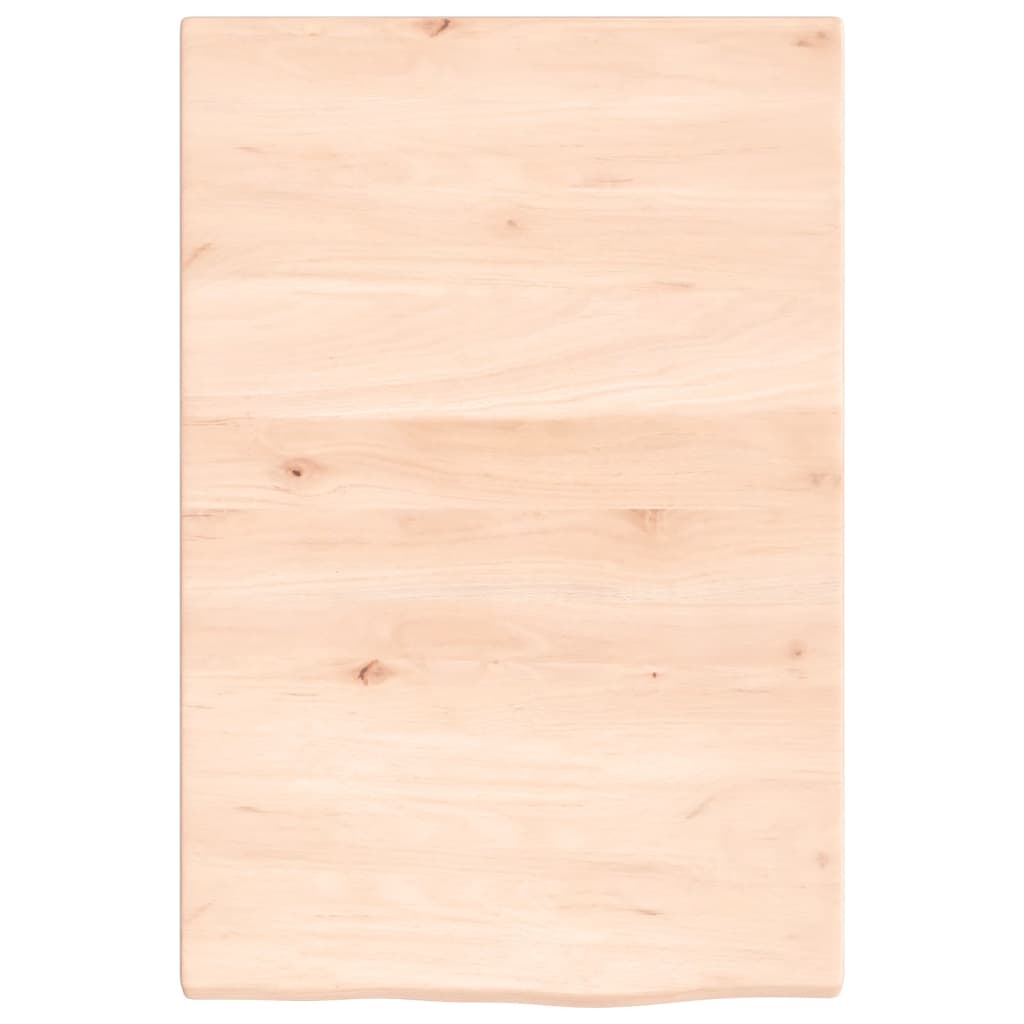 Badkamer wandschap staal en massief eikenhout