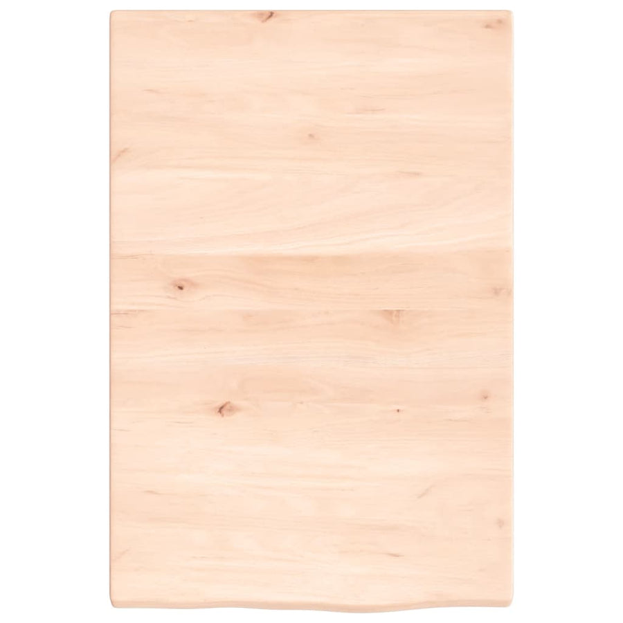 Badkamer wandschap staal en massief eikenhout