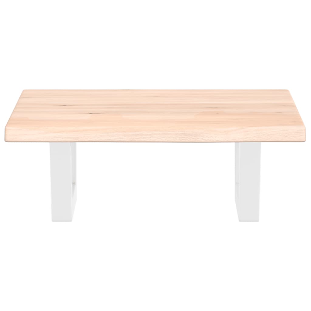 Badkamer wandschap staal en massief eikenhout