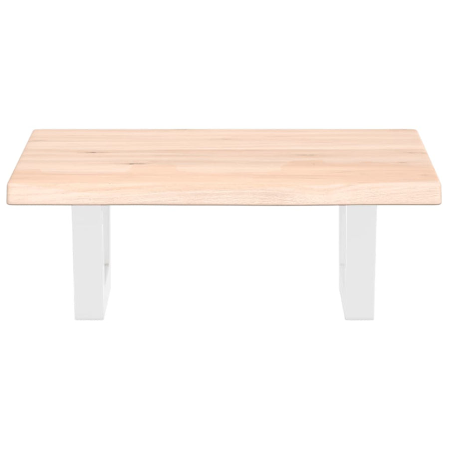 Badkamer wandschap staal en massief eikenhout