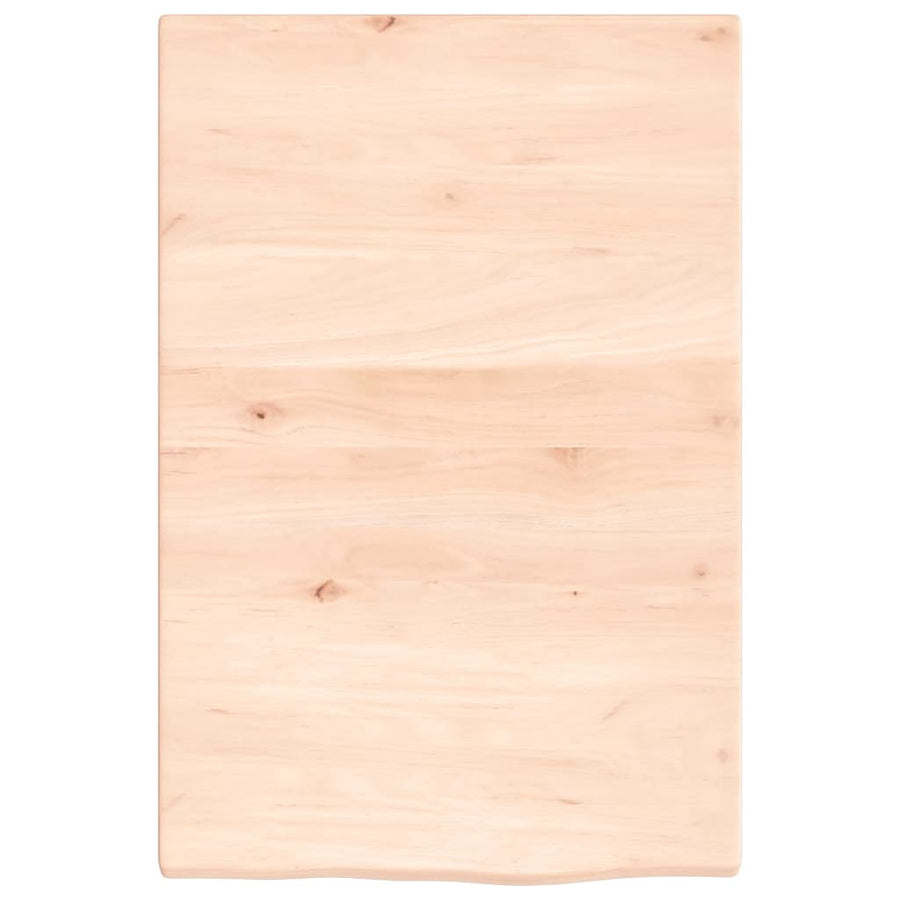 Badkamer wandschap staal en massief eikenhout