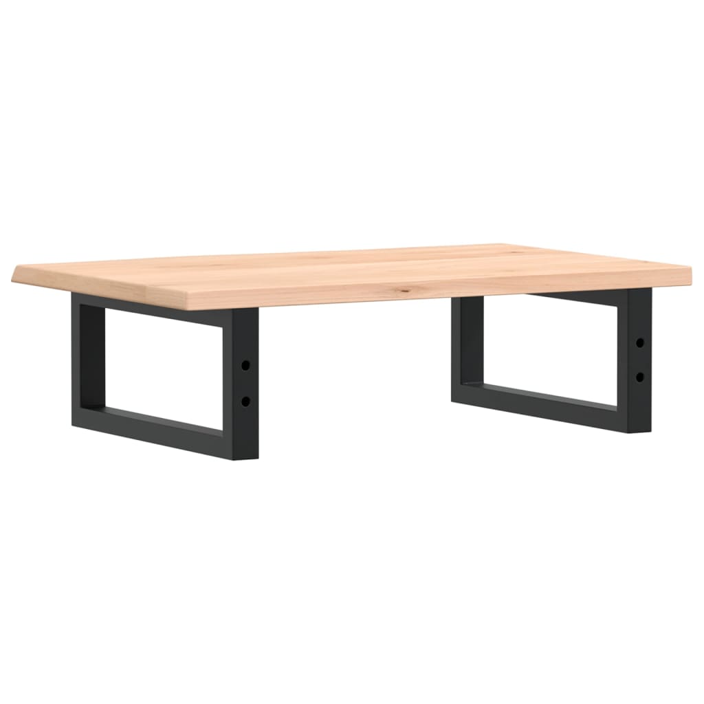 Badkamer wandschap staal en massief eikenhout