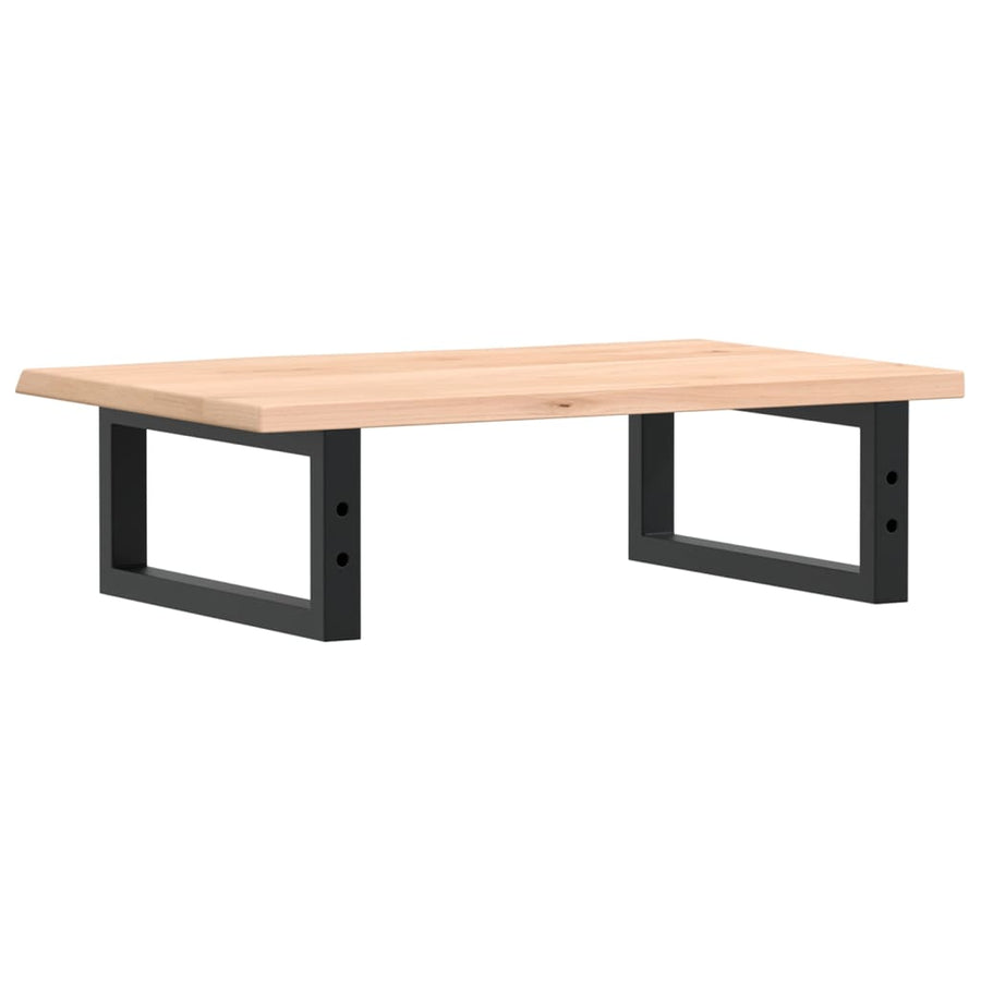 Badkamer wandschap staal en massief eikenhout