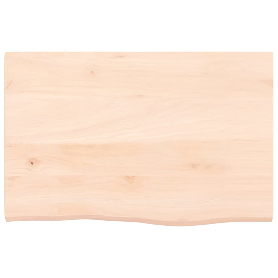 Badkamer wandschap staal en massief eikenhout