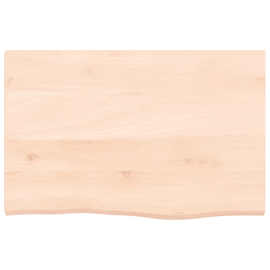Badkamer wandschap staal en massief eikenhout