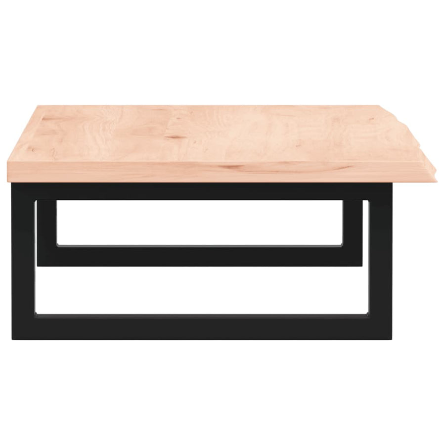Badkamer wandschap staal en massief eikenhout