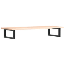 Badkamer wandschap staal en massief eikenhout