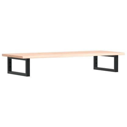 Badkamer wandschap staal en massief eikenhout