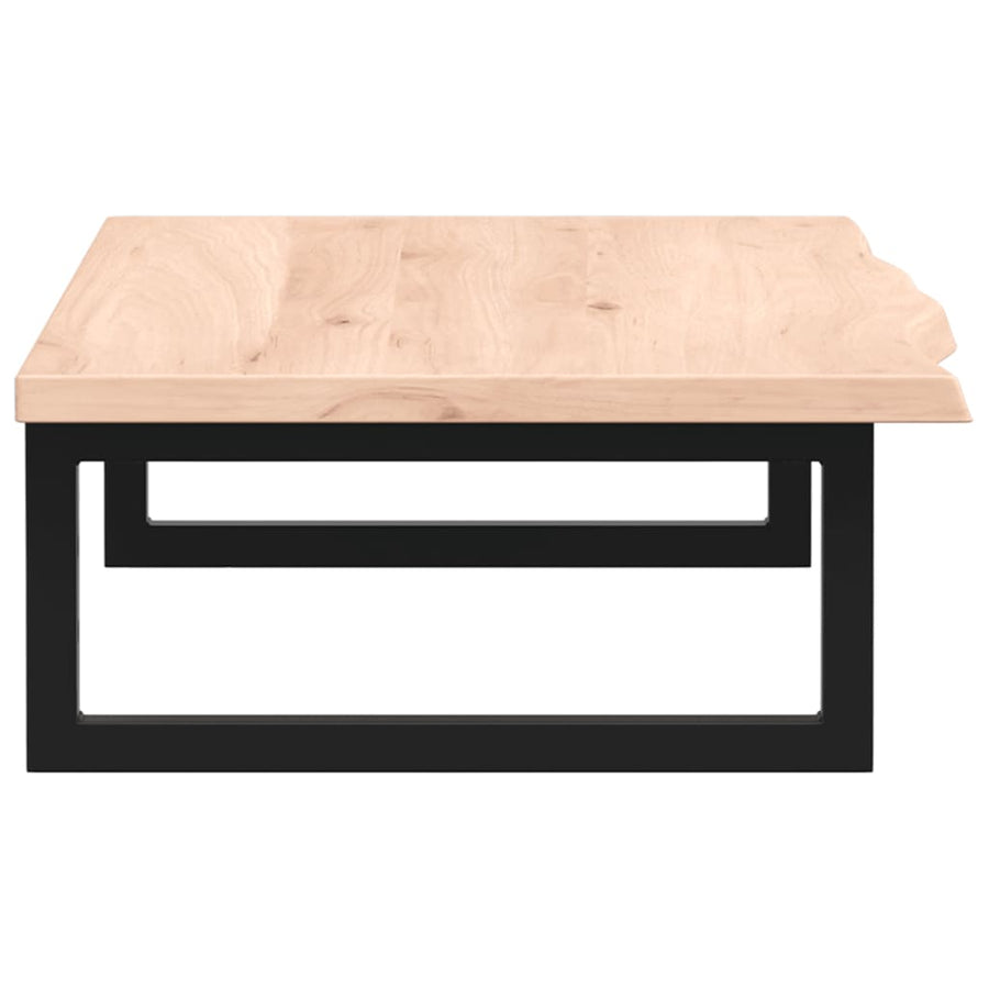 Badkamer wandschap staal en massief eikenhout