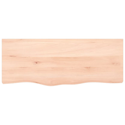 Badkamer wandschap staal en massief eikenhout