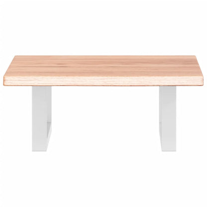 Badkamer wandschap staal en massief eikenhout