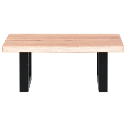 Badkamer wandschap staal en massief eikenhout