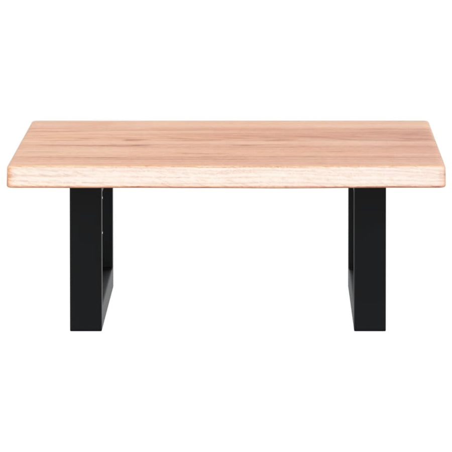Badkamer wandschap staal en massief eikenhout