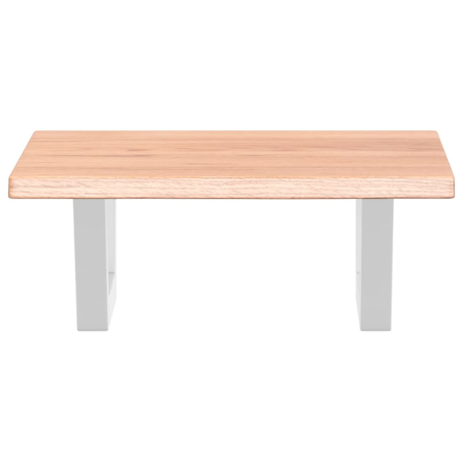 Badkamer wandschap staal en massief eikenhout