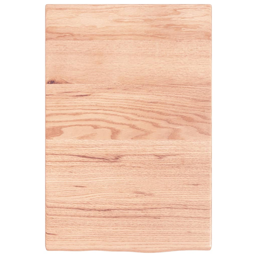 Badkamer wandschap staal en massief eikenhout